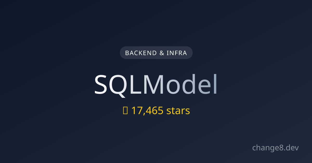 SQLModel Changelog - Change8